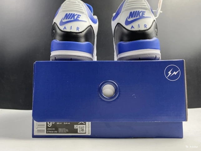 Reps TBK White CT8532-040 Blue Air Jordan 3 Retro 0721